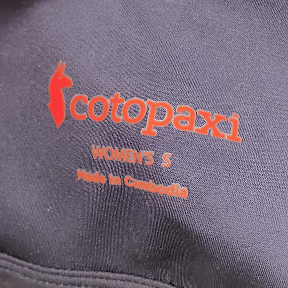 NWT Cotopaxi Mari Crop Top Women’s Small | Maritime Blue | Bra Activewear - Picture 8 of 13